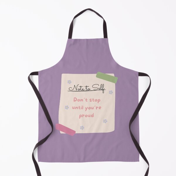 Item preview, Note To Self: Don't Stop Until You're Proud. | Graphic Quote | Self Care designed and sold by yeeted17.