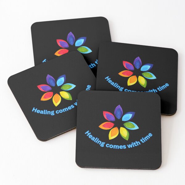 Item preview, Healing Comes With Time Rainbow Flower Petals Inspirational  designed and sold by VanessaMF.