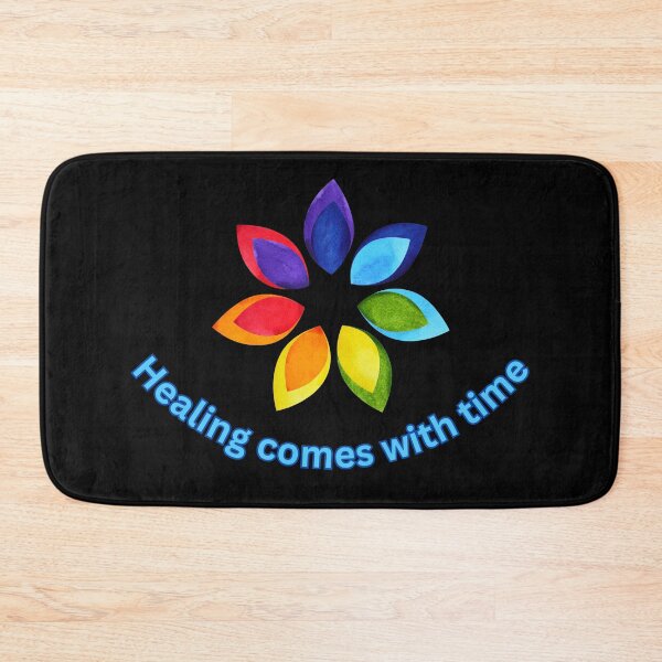 Item preview, Healing Comes With Time Rainbow Flower Petals Inspirational  designed and sold by VanessaMF.