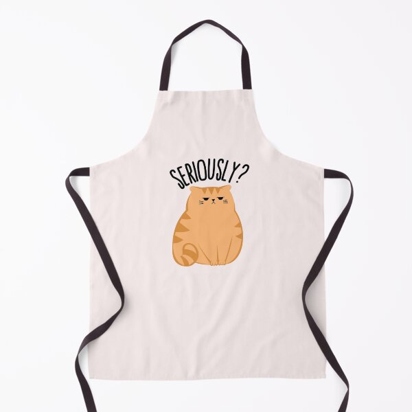 Item preview, Seriously? - Judgy Cynical Cat designed and sold by Neadoodles.