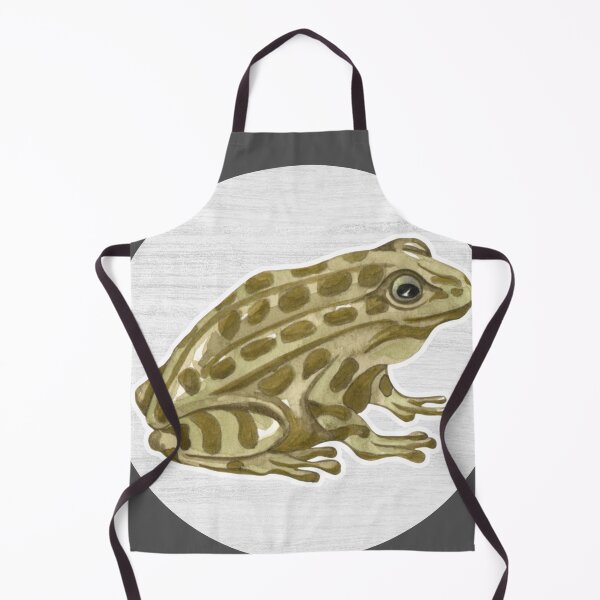 Item preview, Green Frog Watercolor Drawing designed and sold by LivingColorful.