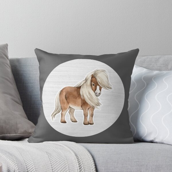 Item preview, Pony Watercolor Drawing designed and sold by LivingColorful.