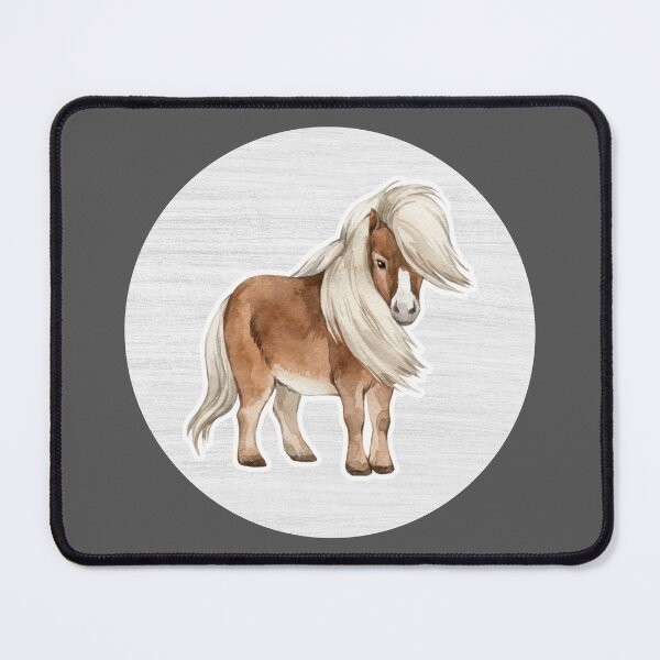 Item preview, Pony Watercolor Drawing designed and sold by LivingColorful.