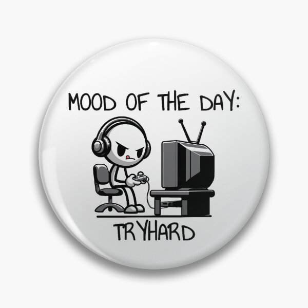 Item preview, Mood of The Day: Tryhard - Stickman Crew #26 designed and sold by TheRumblingNerd.