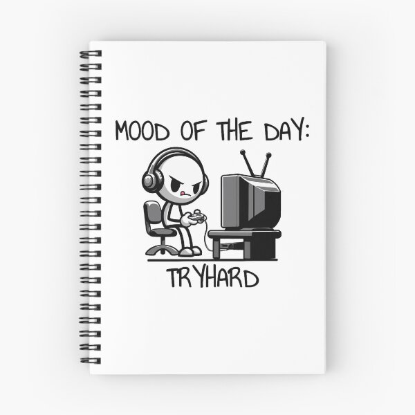 Item preview, Mood of The Day: Tryhard - Stickman Crew #26 designed and sold by TheRumblingNerd.
