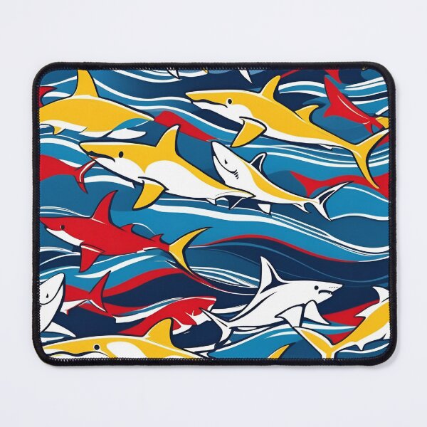 Item preview, Colourful Crazy Sharks designed and sold by pUNKnown.