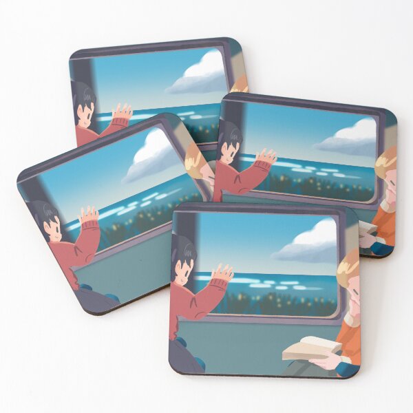 Item preview, Train Journey Seaside Summer Vibes - Gay Art designed and sold by Simon Ip.