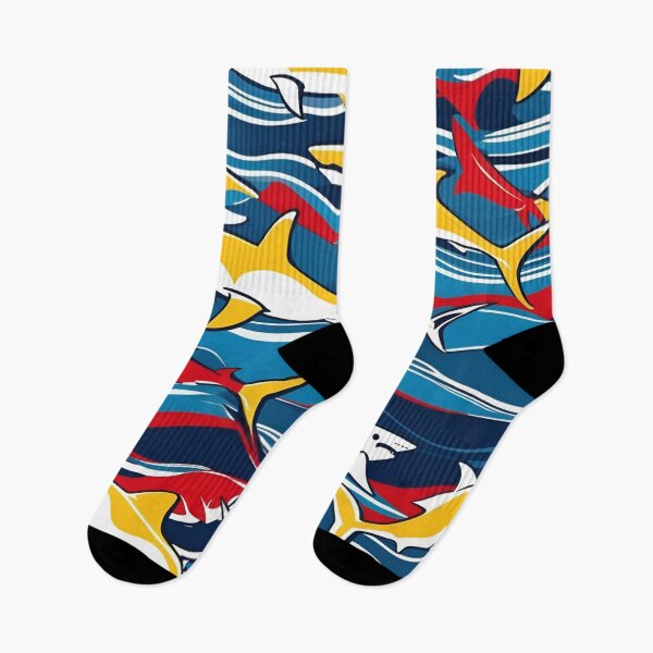 Item preview, Colourful Crazy Sharks designed and sold by pUNKnown.