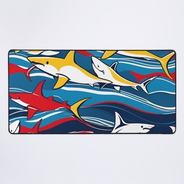 Item preview, Colourful Crazy Sharks designed and sold by pUNKnown.
