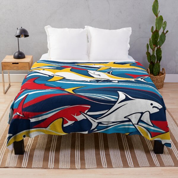 Item preview, Colourful Crazy Sharks designed and sold by pUNKnown.