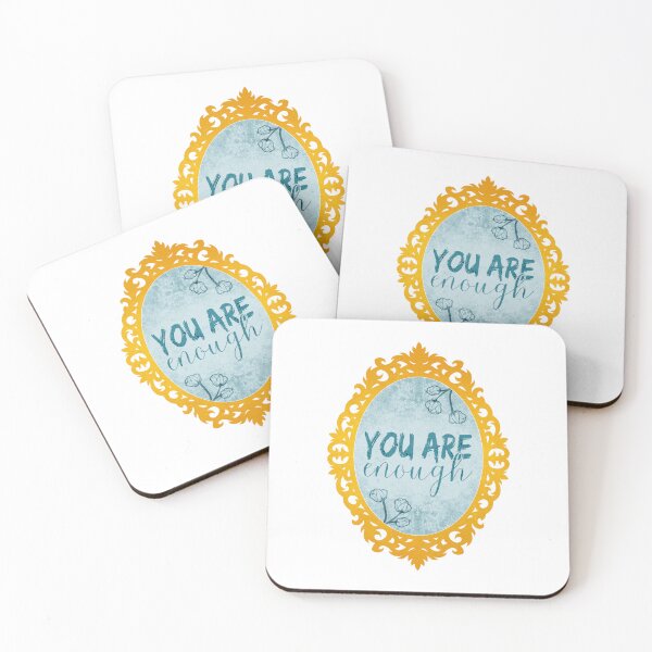 Item preview, Body Positivity Self Love Mirror | You Are Enough  designed and sold by ObsidianDaz.