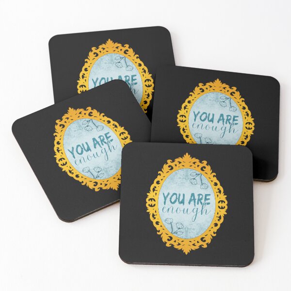 Item preview, Body Positivity Self Love Mirror | You Are Enough  designed and sold by ObsidianDaz.