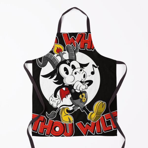 Item preview, Do What Thou Wilt Baphomet 30s Cartoon Occult Esotericism designed and sold by CHARPHANIE.