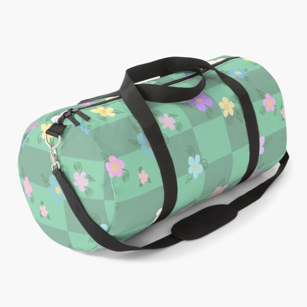 Item preview, Pastel Blossoms on Moss Checks designed and sold by JaygiesDesign.