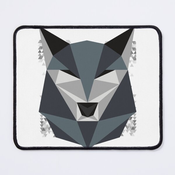 Item preview, Lowpoly Grey Wolf and Stars designed and sold by Hexan.