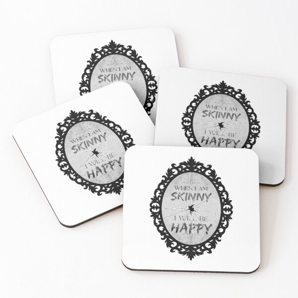 Item preview, Anorexia Recovery Mirror | Eating Disorders Awareness  designed and sold by ObsidianDaz.
