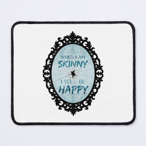 Item preview, Anorexia Recovery Mirror | Eating Disorders Awareness designed and sold by ObsidianDaz.