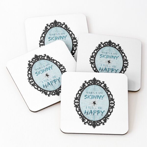 Item preview, Anorexia Recovery Mirror | Eating Disorders Awareness designed and sold by ObsidianDaz.