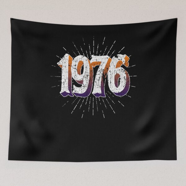 Item preview, 42th Birthday Unisex Distressed T Shirt 70s Vintage 1976s designed and sold by roarr.