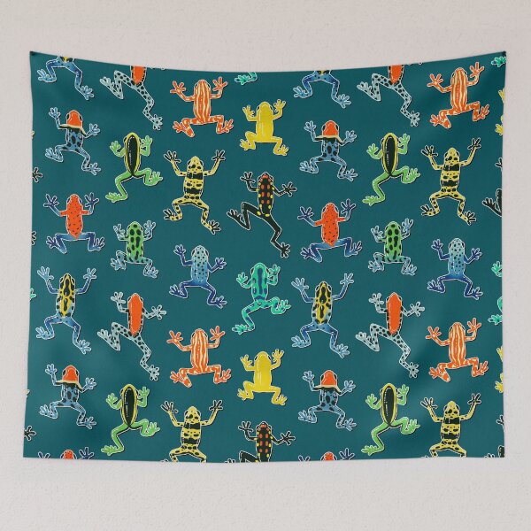 Item preview, Poison Dart Frog Collection - Teal  designed and sold by TigaTiga.
