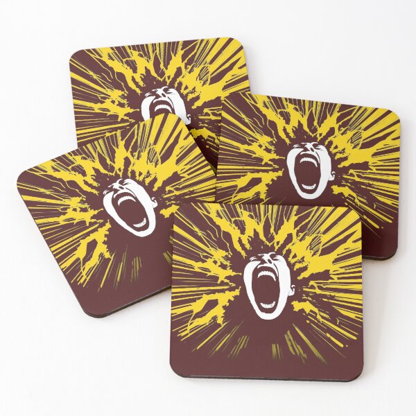 Item preview, A screaming face until the explosion designed and sold by Majorprint.