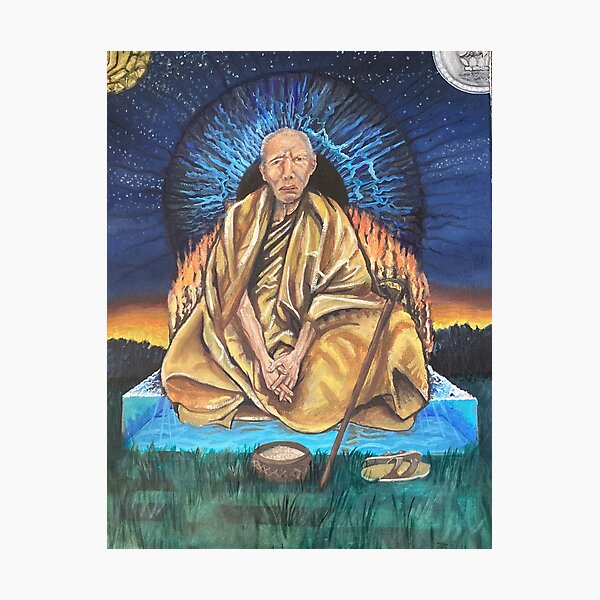 Item preview, Sakyamuni Buddha Near the End designed and sold by JohnG.
