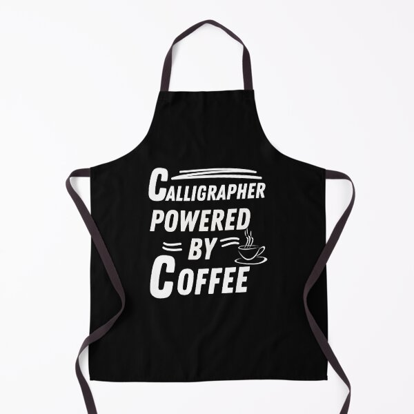 Item preview, Calligrapher powered by coffee designed and sold by annoying-shirts.