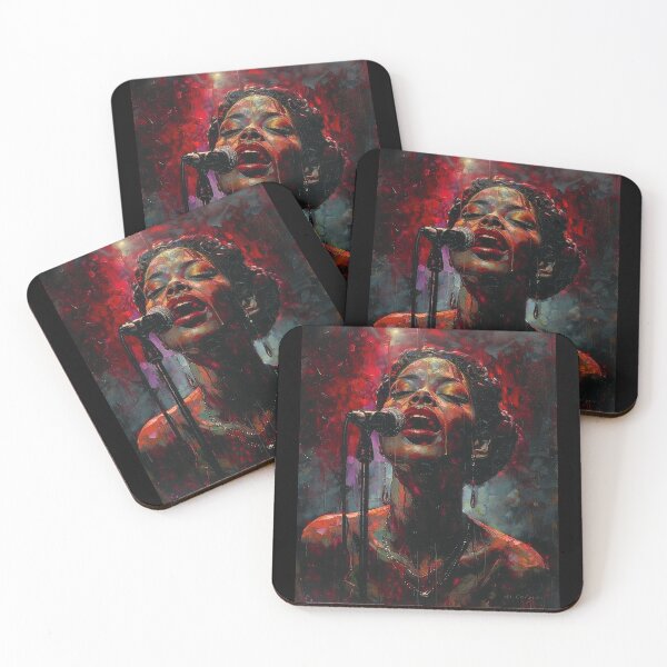 Item preview, Soulful Jazz Performance in Red designed and sold by palmyst.
