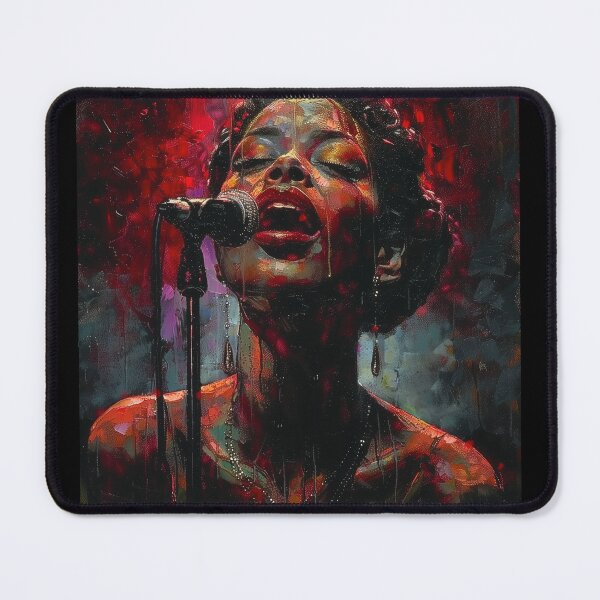 Item preview, Soulful Jazz Performance in Red designed and sold by palmyst.