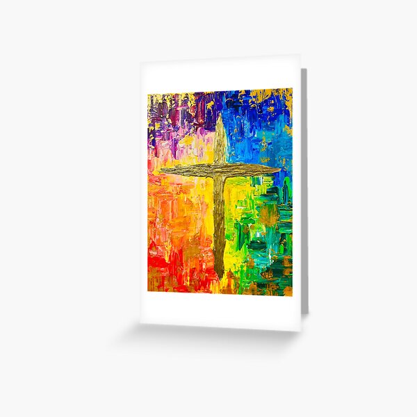 Item preview, Old Rugged Cross Abstract Art designed and sold by Melsasser.