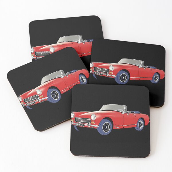 Item preview, Car Mg Midget In Red designed and sold by Lottieutmann.