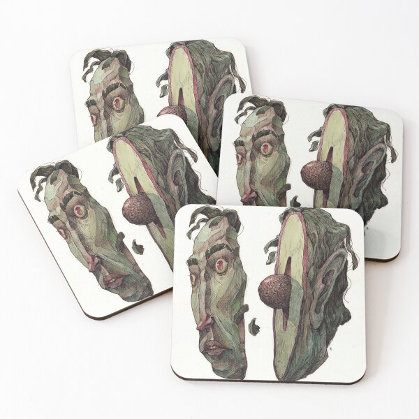 Item preview, Surreal Avocado Encounter Art	 designed and sold by KylegUptay.