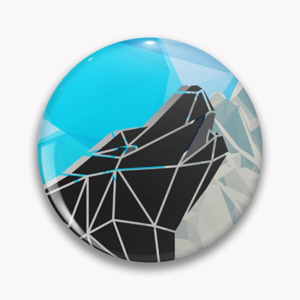 Item preview, Lowpoly Black Wolf and Mountains designed and sold by Hexan.