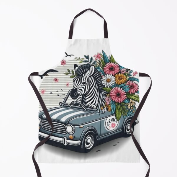 Item preview, Cute zebra in a car designed and sold by Culmika.