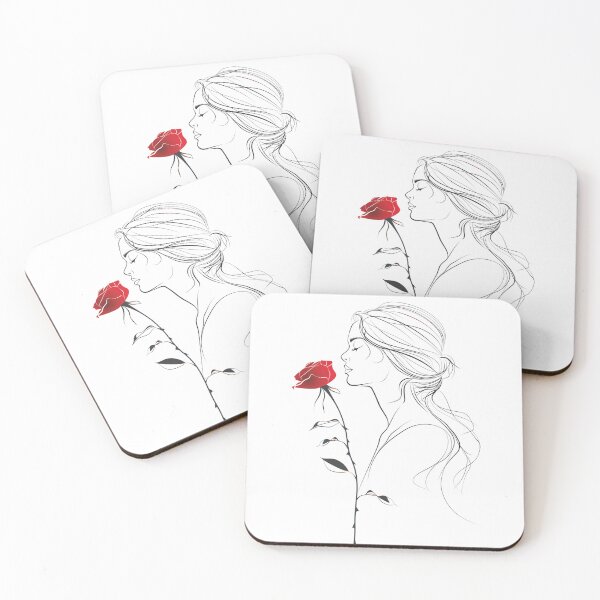 Item preview, Solitary Muse with Crimson Blossom designed and sold by palmyst.