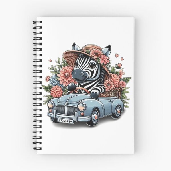 Item preview, Cute zebra in a car designed and sold by Culmika.