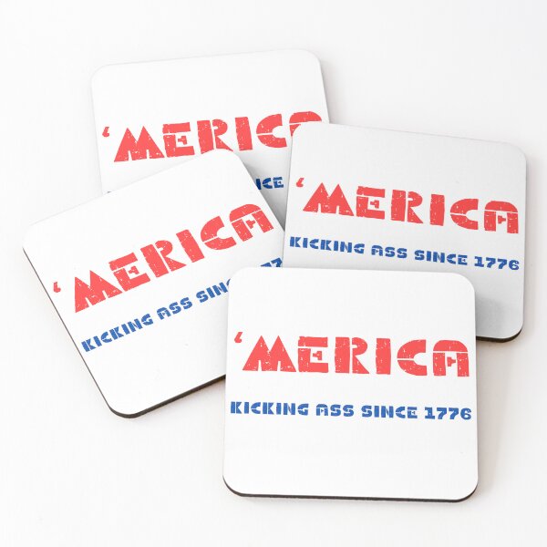 Item preview, 'Merica Kicking Ass Since 1776 designed and sold by GbzDigital.