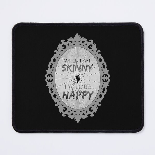 Item preview, Anorexia Recovery Mirror | Eating Disorders Awareness designed and sold by ObsidianDaz.