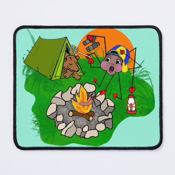 Item preview, Camping Fun! designed and sold by RedLeafPine.