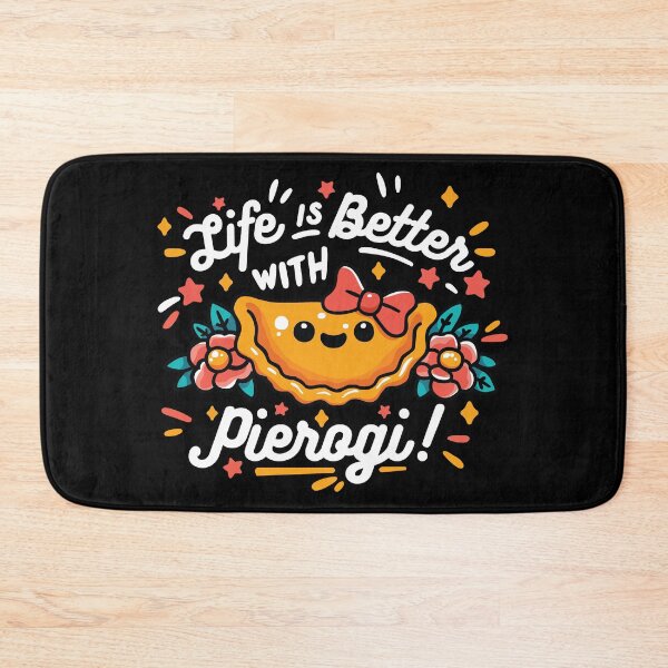 Item preview, Life is better with Pierogi Funny Gifts For Polish Food Lovers designed and sold by CowCanvas.
