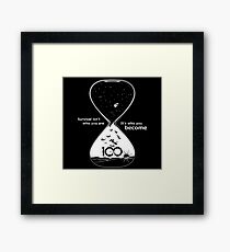 The 100 Merch Framed Print