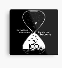 The 100 Merch Metal Print