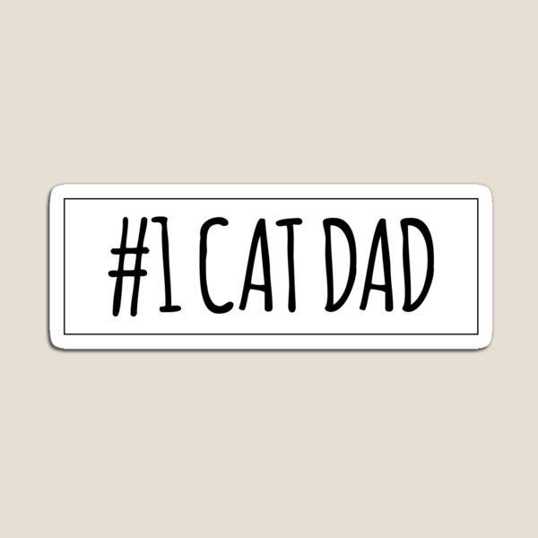 Item preview, #1 CAT DAD designed and sold by BlackPantherish.