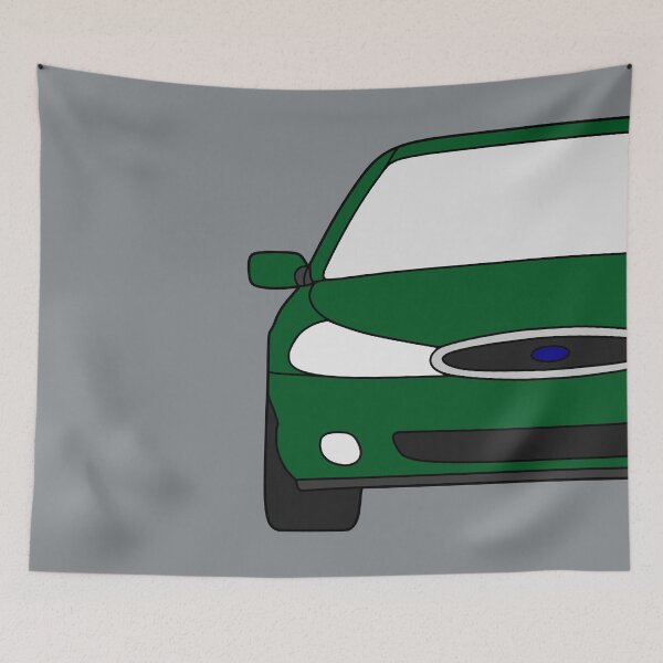 Item preview, Ford Mondeo Mk2 front squared green designed and sold by EdimDesign.