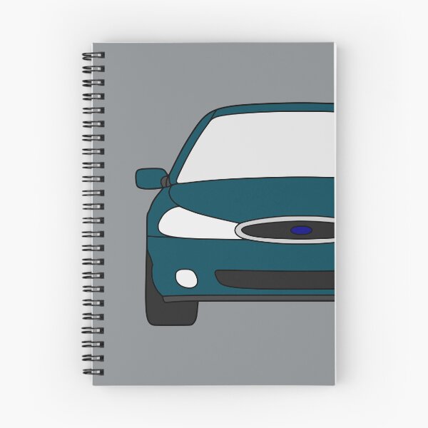 Item preview, Ford Mondeo Mk2 front squared petrol blue designed and sold by EdimDesign.