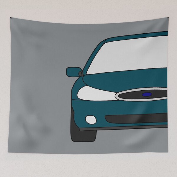 Item preview, Ford Mondeo Mk2 front squared petrol blue designed and sold by EdimDesign.