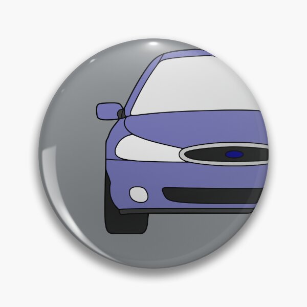 Item preview, Ford Mondeo Mk2 front squared mistral blue designed and sold by EdimDesign.