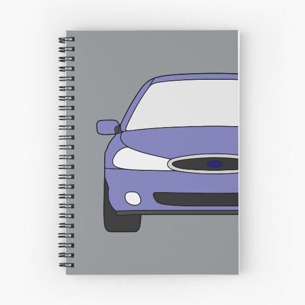 Item preview, Ford Mondeo Mk2 front squared mistral blue designed and sold by EdimDesign.