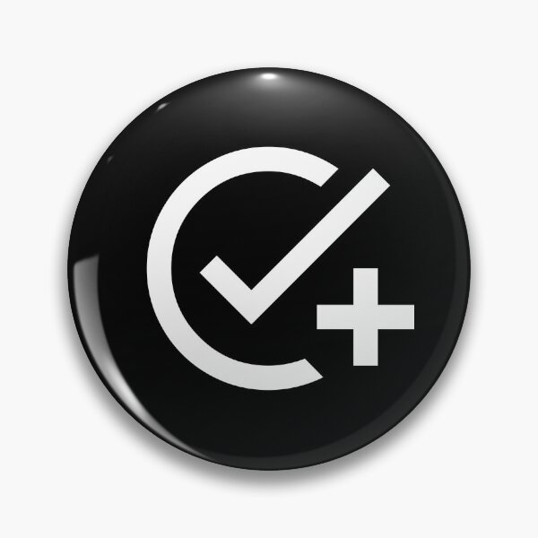 Item preview, White Circle Clip Art with Combined Checkmark and Plus Sign designed and sold by DoodlyDelights.