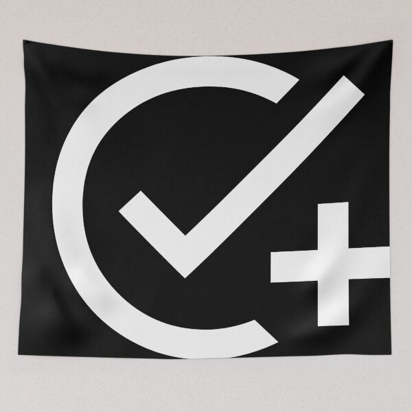 Item preview, White Circle Clip Art with Combined Checkmark and Plus Sign designed and sold by DoodlyDelights.